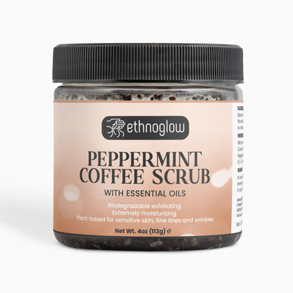 Peppermint Coffee Scrub