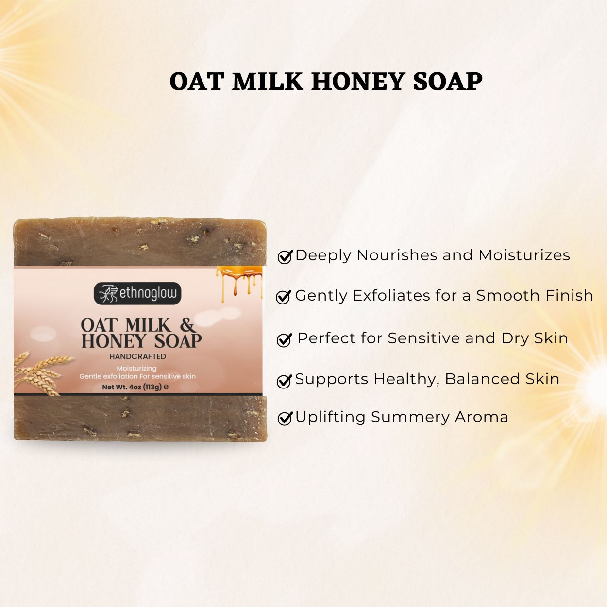 Oat Milk Honey Soap